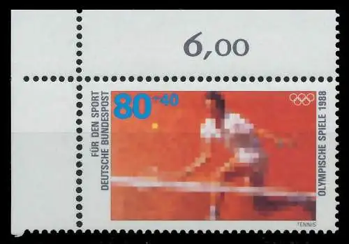 BRD 1988 Nr 1354 postfrisch ECKE-OLI S7583B2