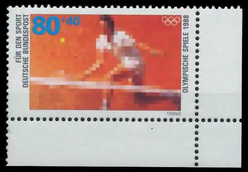 BRD 1988 Nr 1354 postfrisch ECKE-URE S758392