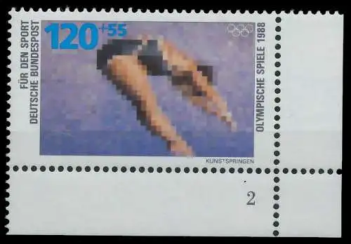BRD 1988 Nr 1355 postfrisch FORMNUMMER 2 85A416