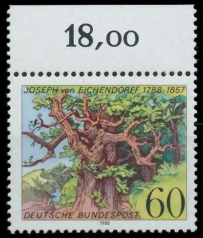 BRD 1988 Nr 1356 postfrisch ORA S7583FE