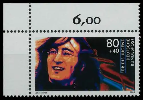 BRD 1988 Nr 1363 postfrisch ECKE-OLI 85A4EA