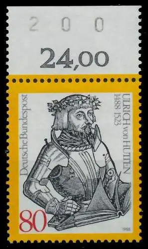 BRD 1988 Nr 1364 postfrisch ORA 85A522