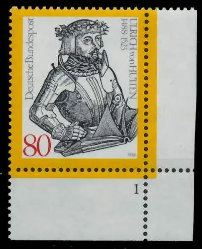 BRD 1988 Nr 1364 postfrisch FORMNUMMER 1 85A526