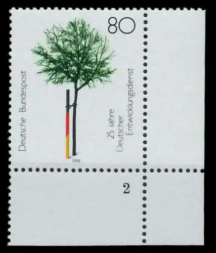 BRD 1988 Nr 1373 postfrisch FORMNUMMER 2 85A62E