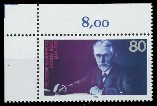 BRD 1988 Nr 1382 postfrisch ECKE-OLI 85A69A