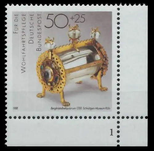 BRD 1988 Nr 1383 postfrisch FORMNUMMER 1 S75868A