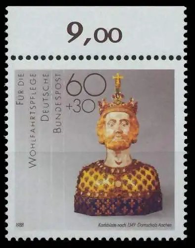 BRD BUND 1988 Nr 1384 postfrisch ORA 85A706