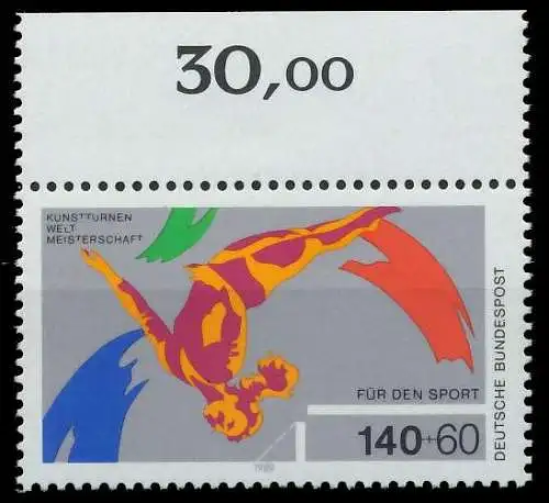 BRD 1989 Nr 1409 postfrisch ORA 85A8BE