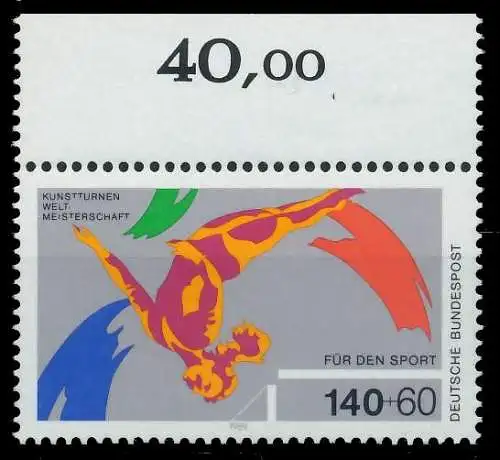 BRD 1989 Nr 1409 postfrisch ORA 85A8C2