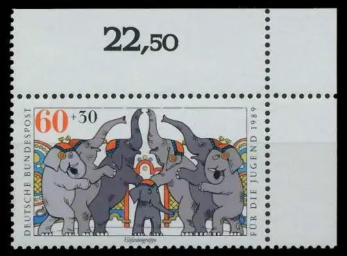 BRD 1989 Nr 1411 postfrisch ECKE-ORE 85A8D2