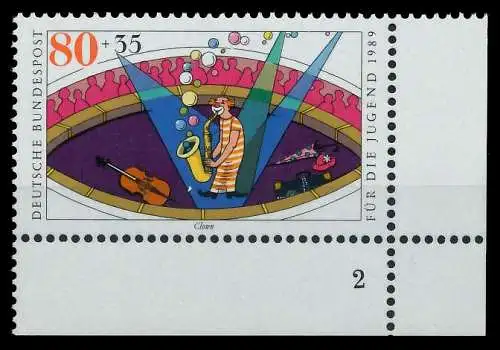 BRD 1989 Nr 1413 postfrisch FORMNUMMER 2 85A952