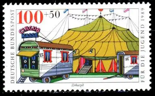 BRD 1989 Nr 1414 postfrisch S75D89E