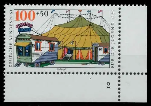 BRD 1989 Nr 1414 postfrisch FORMNUMMER 2 85A986