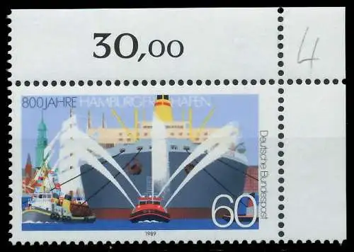 BRD 1989 Nr 1419 postfrisch ECKE-ORE 85AA6A