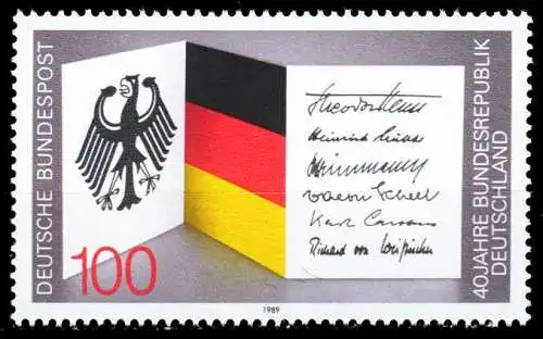 BRD 1989 Nr 1421 postfrisch S75D9C2