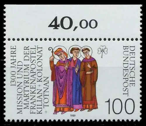 BRD 1989 Nr 1424 postfrisch ORA 85AB16
