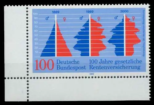 BRD 1989 Nr 1426 postfrisch ECKE-ULI 85BB7E