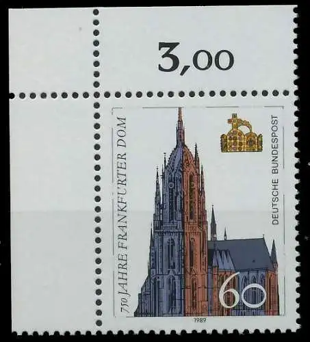 BRD 1989 Nr 1434 postfrisch ECKE-OLI 85BC06