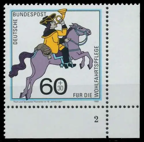 BRD 1989 Nr 1437 postfrisch FORMNUMMER 2 85BC62