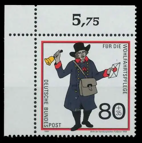 BRD 1989 Nr 1438 postfrisch ECKE-OLI S75DBDE
