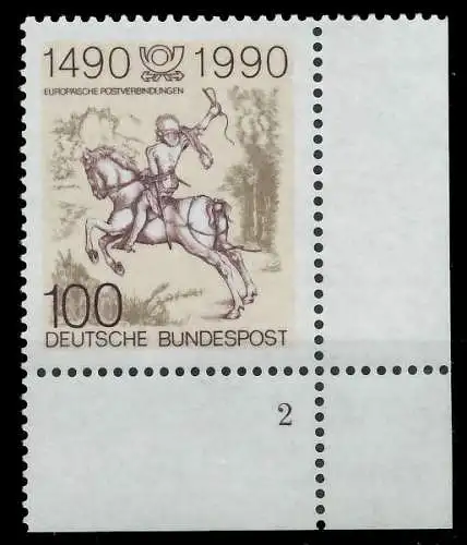 BRD BUND 1990 Nr 1445 postfrisch FORMNUMMER 2 S75DCDE