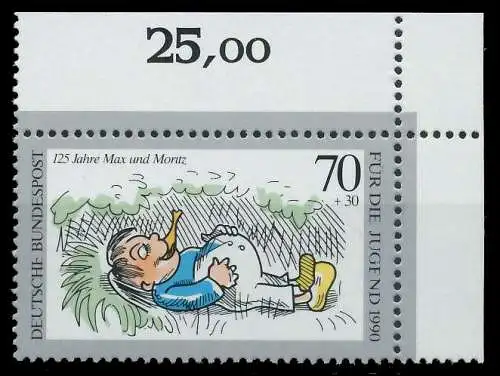 BRD 1990 Nr 1456 postfrisch ECKE-ORE 85BF02