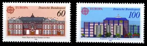 BRD BUND 1990 Nr 1461-1462 postfrisch S75DEDA
