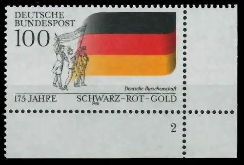 BRD 1990 Nr 1463 postfrisch FORMNUMMER 2 85BFEE