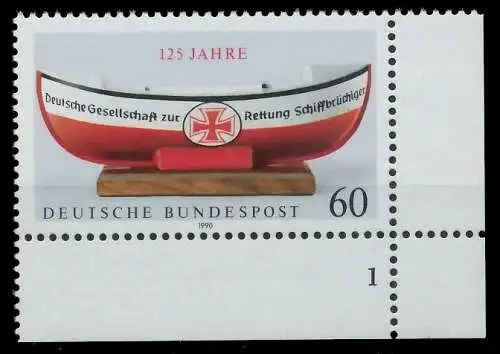 BRD 1990 Nr 1465 postfrisch FORMNUMMER 1 S762ECE