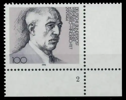 BRD 1990 Nr 1466 postfrisch FORMNUMMER 2 85C062