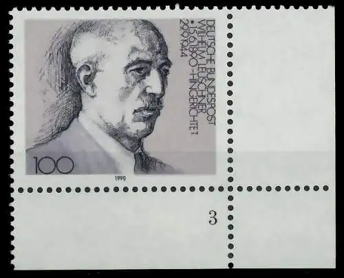 BRD 1990 Nr 1466 postfrisch FORMNUMMER 3 S762EFE