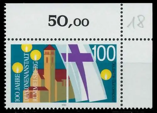 BRD 1990 Nr 1467 postfrisch ECKE-ORE 85C086