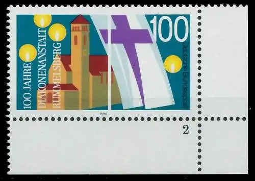 BRD 1990 Nr 1467 postfrisch FORMNUMMER 2 S762F22