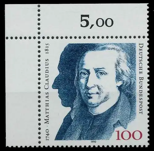 BRD 1990 Nr 1473 postfrisch ECKE-OLI S762F7E