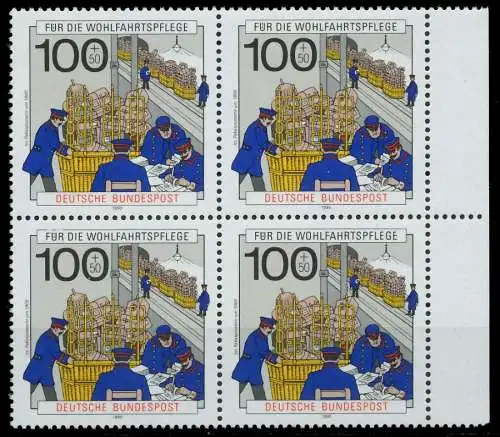 BRD 1990 Nr 1476 postfrisch VIERERBLOCK SRA 85C12E