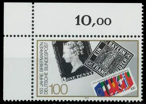 BRD 1990 Nr 1479 postfrisch ECKE-OLI S76301A
