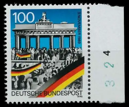 BRD 1990 Nr 1482I postfrisch SRA 85C1D2