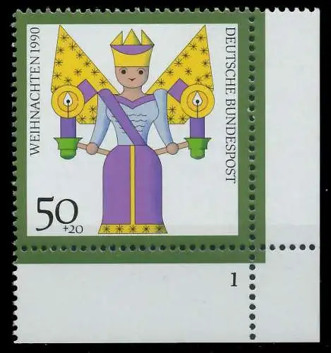 BRD 1990 Nr 1484 postfrisch FORMNUMMER 1 S7630BE