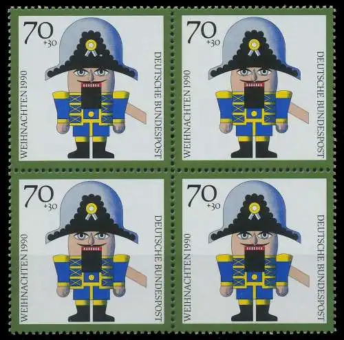 BRD 1990 Nr 1486 postfrisch VIERERBLOCK S76311E