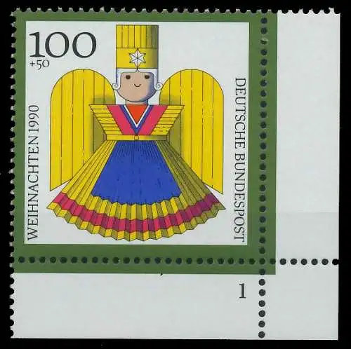 BRD 1990 Nr 1487 postfrisch FORMNUMMER 1 S76312A