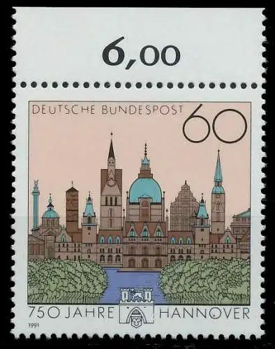 BRD 1991 Nr 1491 postfrisch ORA S763186
