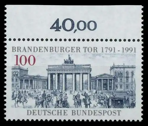 BRD 1991 Nr 1492 postfrisch ORA 85C302