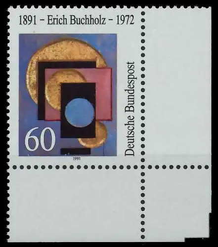 BRD 1991 Nr 1493 postfrisch ECKE-URE 85C316