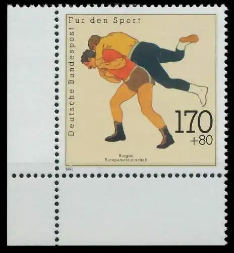 BRD 1991 Nr 1502 postfrisch ECKE-ULI 85D3BE