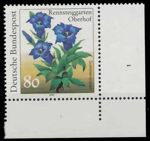 BRD BUND 1991 Nr 1507 postfrisch FORMNUMMER 1 85D4AE