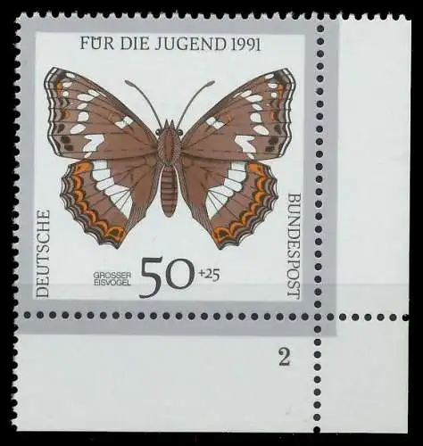 BRD 1991 Nr 1513 postfrisch FORMNUMMER 2 85D56E