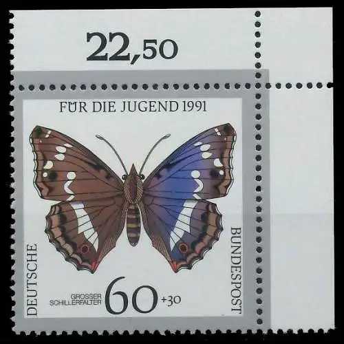 BRD 1991 Nr 1514 postfrisch ECKE-ORE 85D596