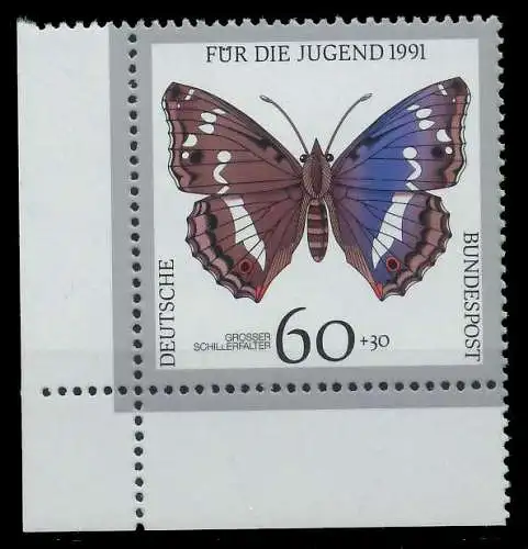 BRD 1991 Nr 1514 postfrisch ECKE-ULI 85D5A6