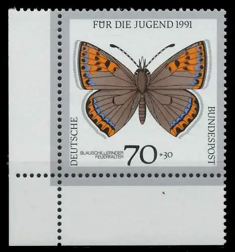 BRD 1991 Nr 1515 postfrisch ECKE-ULI 85D5BE