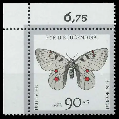BRD 1991 Nr 1517 postfrisch ECKE-OLI S7634DE